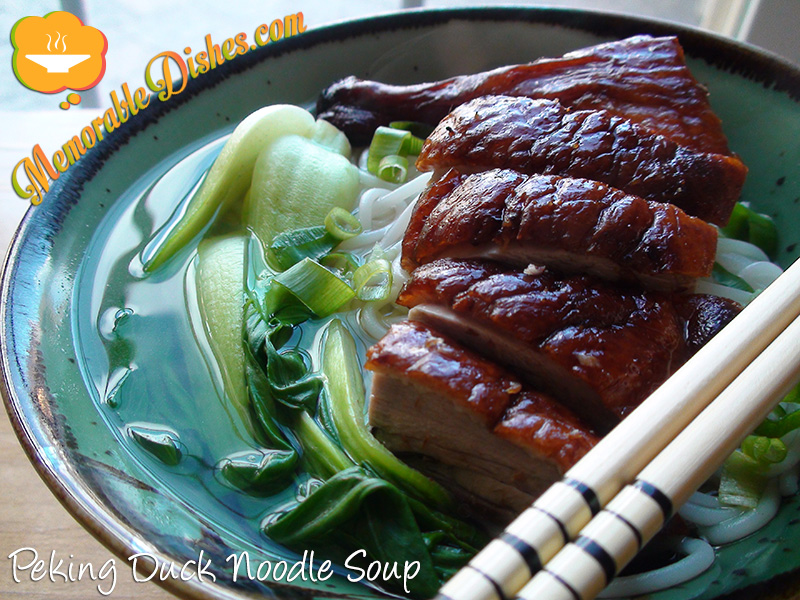 Duck Noodle Soup Recipe - Chinese Noodle Soup with Duck