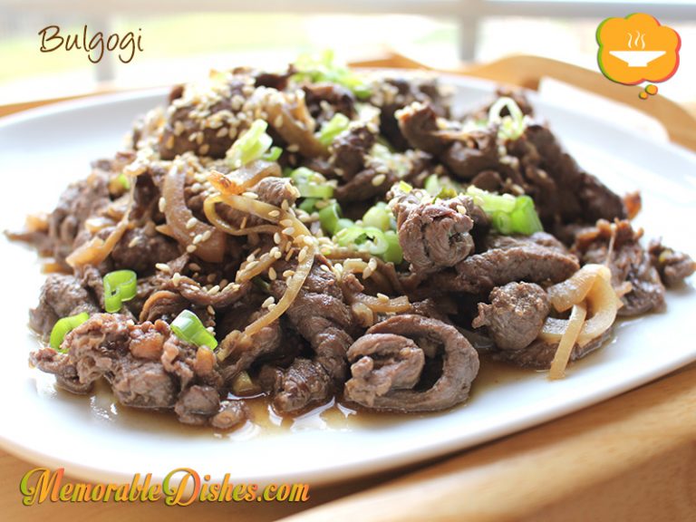 Bulgogi | Memorable Dishes